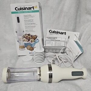 Cuisinart Electric Cookie Press CCP-20 8 Discs 8 Tips‎ COMPLETE